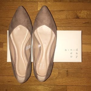 Hillary Taupe Flats by A New Day